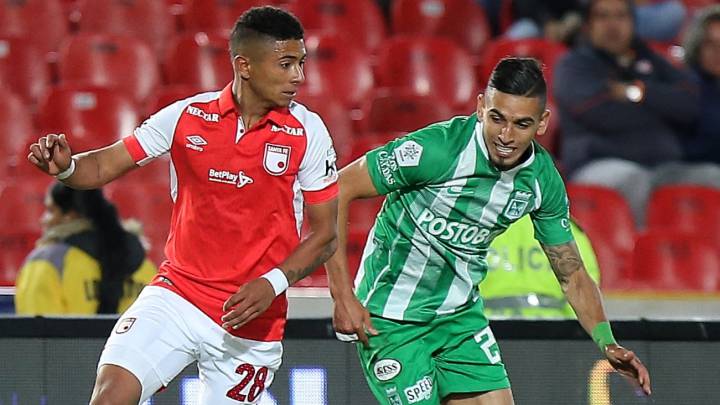 Santa Fe - Nacional en la Liga BetPlay