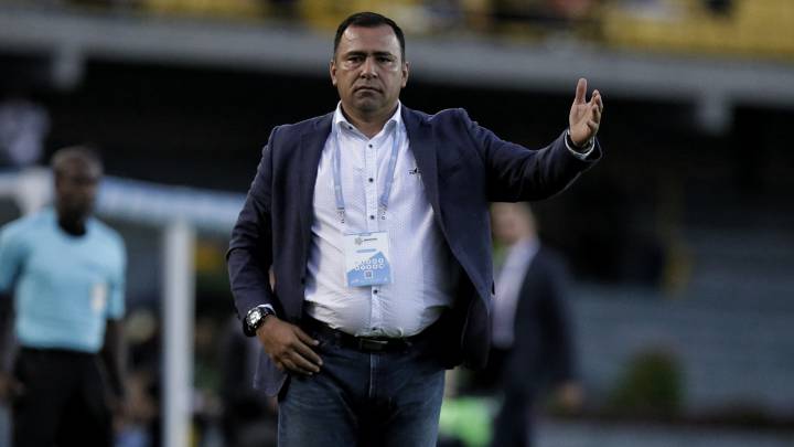 Harold Rivera, técnico de Independiente Santa Fe