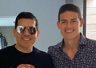 James y su encuentro en Madrid con Peter Manjarrés