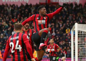 Lerma marca en el empate de Bournemouth ante Chelsea