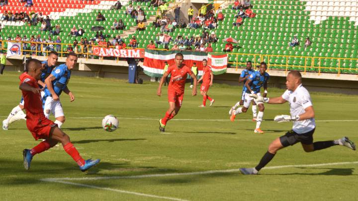 Patriotas y Boyacá Chicó se enfrentaron en el desarrollo de la séptima jornada de la Liga BetPlay I - 2020 en el estadio la Independencia de Tunja