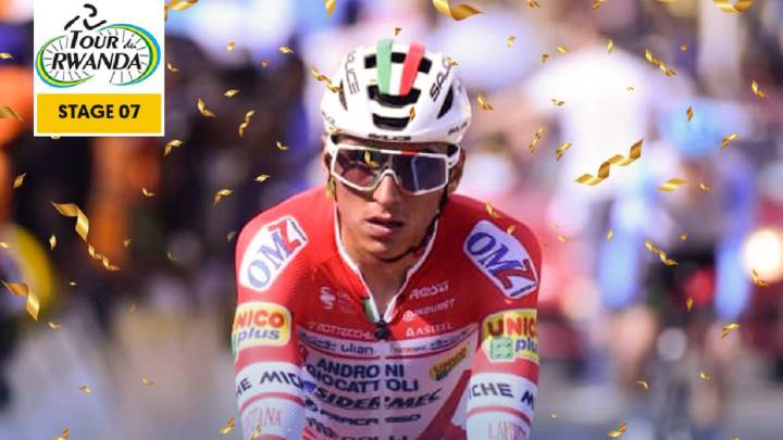 Jonathan Restrepo ganó la séptima etapa del Tour de Ruanda