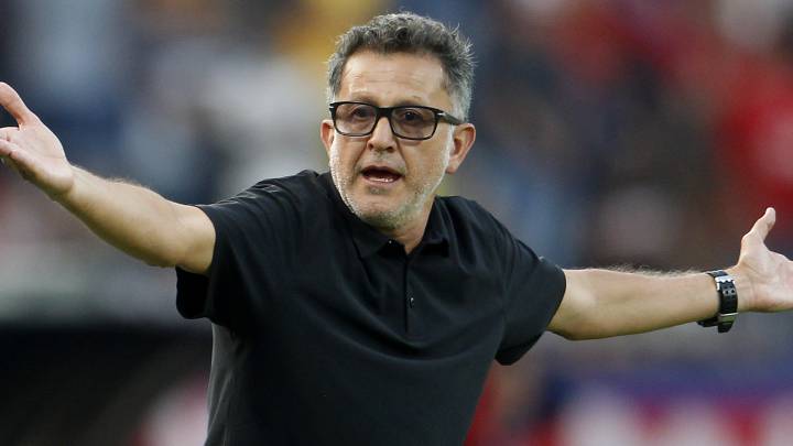 Juan Carlos Osorio, en el partido entre Medellín y Nacional por la Liga BetPlay