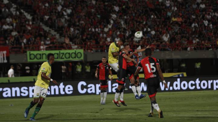 Cúcuta Deportivo recibió al Atlético Bucaramanga en el desarrollo de la séptima jornada de la Liga BetPlay I en el estadio General Santander