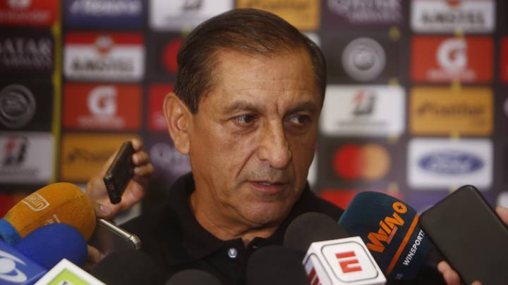 Ramón Díaz, DT de Libertad, analizó el debut ante Medellín en Copa Libertadores.