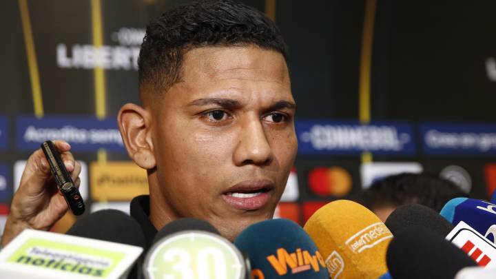 Alexander Mejía se refirió al encuentro con Libertad ante Independiente Medellín en el estadio Atanasio Girardot