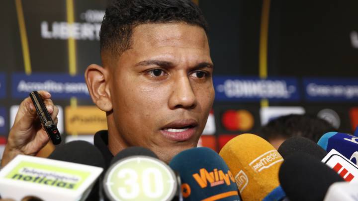 Alexander Mejía habló de su deseo de regresar a Atlético Nacional antes del juego por la fase de grupos de la Copa Libertadores entre Libertad y DIM