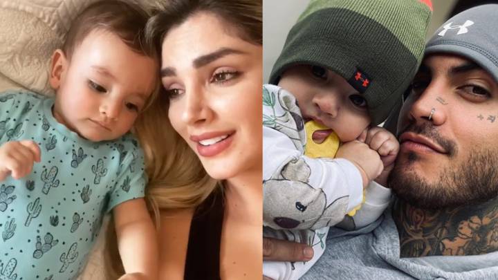Melina Ramírez llora al compartir video de su hijo. La presentadora colombiana publicó unas enternecedoras imágenes del bebé que tuvo junto a su expareja