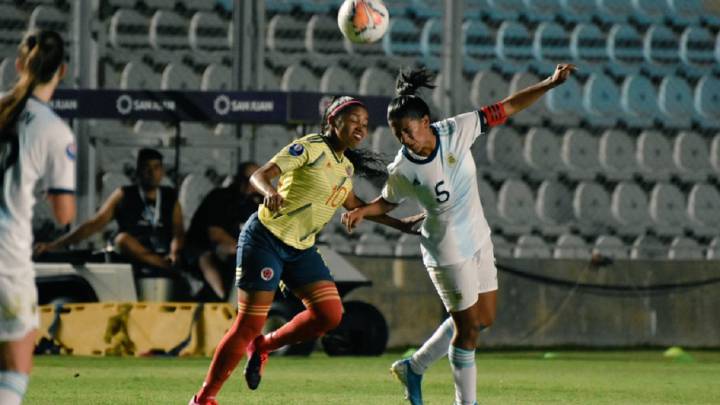 En vivo online Argentina - Colombia, partido de la fecha 2 del Sudamericano Femenino Sub 20, que se disputará en el estadio Bicentenario de San Juan a partir de las 7:15 p.m.