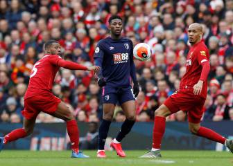 Lerma da asistencia, pero Bournemouth cae en Anfield