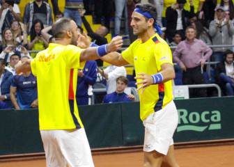 Cabal y Farah ganan el dobles ante Argentina en Bogotá