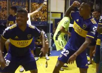 Fabra y Villa prenden el vestuario con este baile