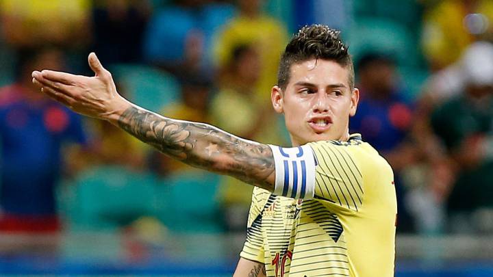James Rodríguez en la lista provisional de Queiroz