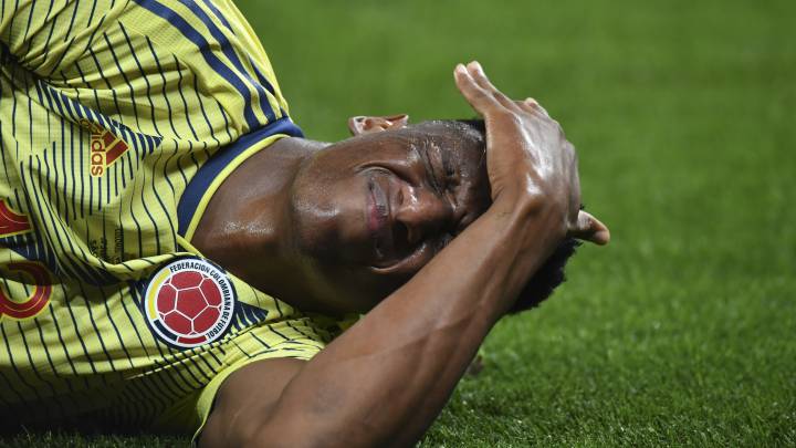 Yerry Mina, defensa central de la Selección Colombia