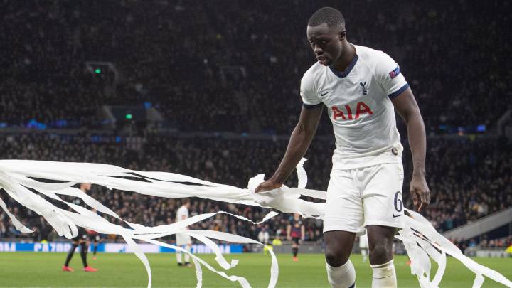 Davinson Sánchez, defensor colombiano del Tottenham