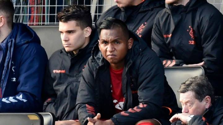 Alfredo Morelos sería suplente con Rangers frente a Leverkusen