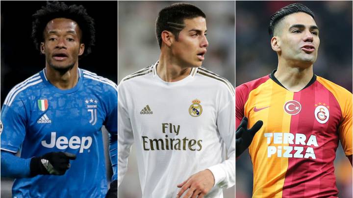 Cuadrado, James y Falcao. Así está el estado de sus ligas por el coronavirus