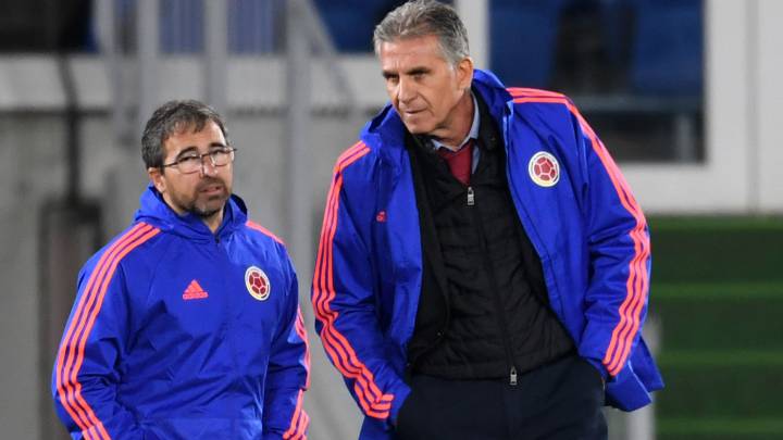 Diego Giacchino, técnico de rendimiento deportivo de la Selección Colombia
