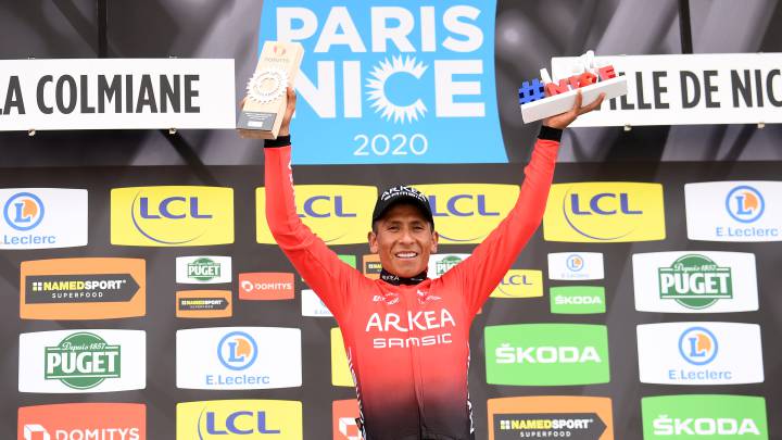 Nairo Quintana, ciclista colombiano del Arkéa Samsic