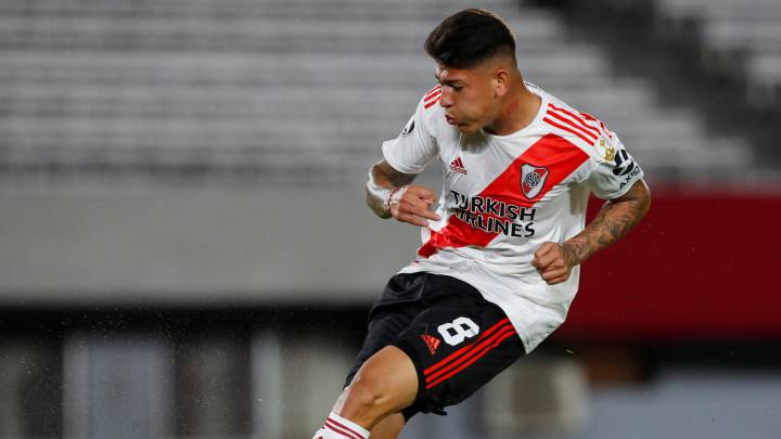Jorge Carrascal, volante colombiano de River Plate