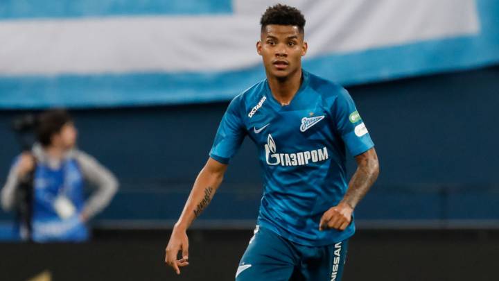 Wilmar Barrios, volante colombiano del Zenit