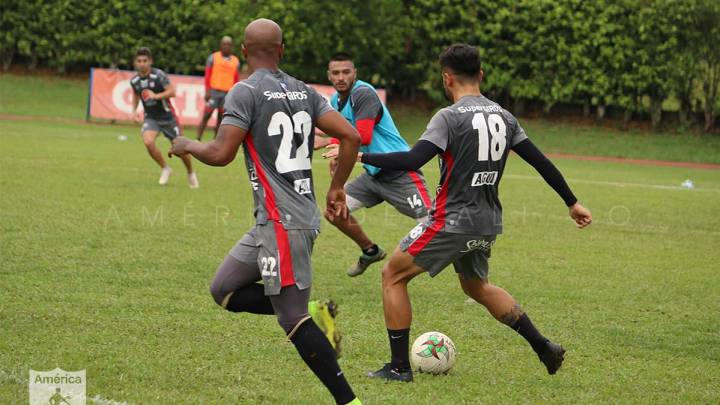 Entrenamiento América de Cali