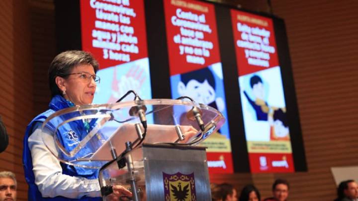 Claudía López confirma el aplazamiento del pago del impuesto predial.