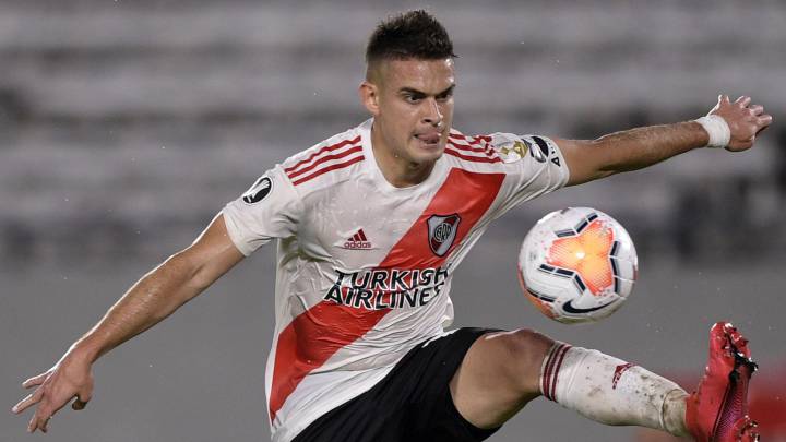 Rafael Santos Borré, delantero colombiano de River Plate