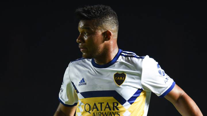 Frank Fabra, lateral izquierdo de Boca Juniors