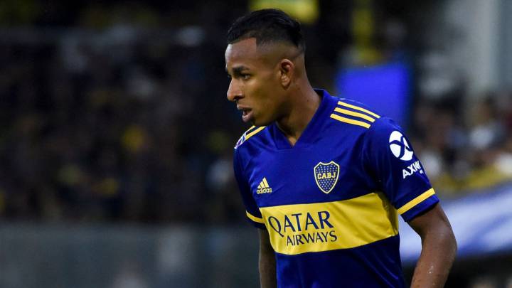 Sebastián Villa, extremo colombiano de Boca Juniors