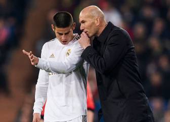 James, el menos usado por Zidane en 200 juegos como DT