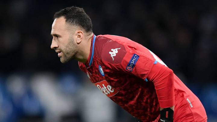 David Ospina podría tener competencia o reemplazo en el Napoli.