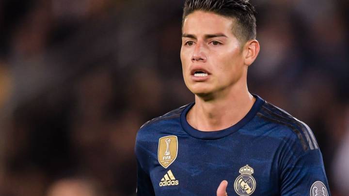 James Rodríguez ante el PSG en Champions