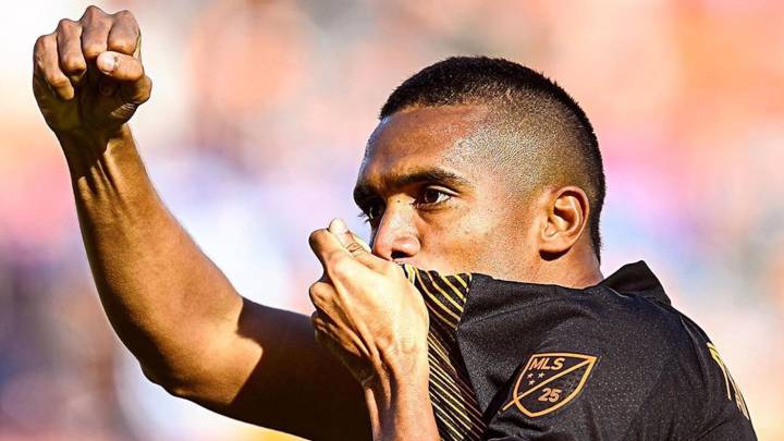 Mauro Manotas, delantero colombiano del Houston Dynamo
