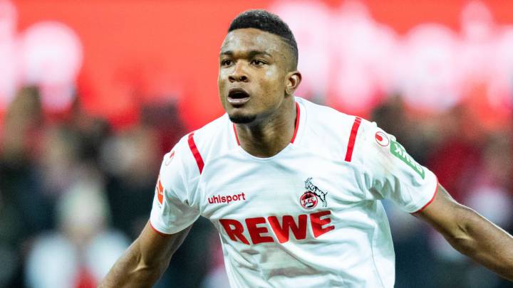 Jhon Córdoba, delantero colombiano del Colonia