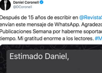 Daniel Coronell y Daniel Samper salen de Semana