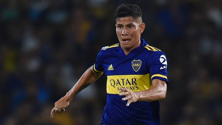 Jorman Campuzano, jugador de Boca Juniors
