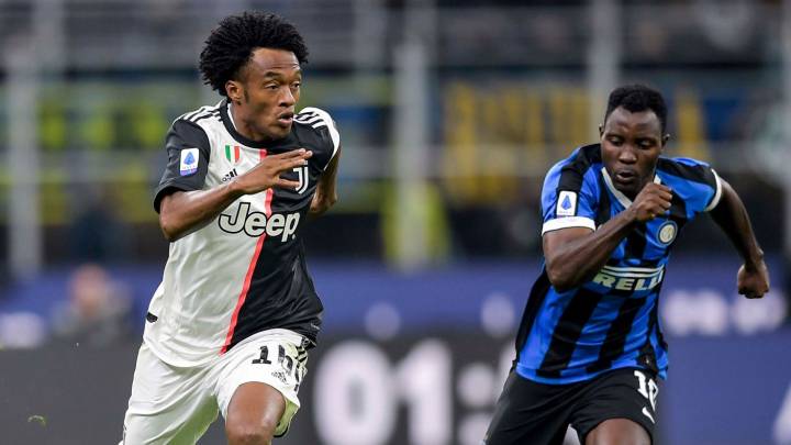 Juan Guillermo Cuadrado, extremo de la Juventus