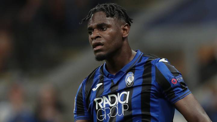 Duván Zapata, delantero colombiano del Atalanta