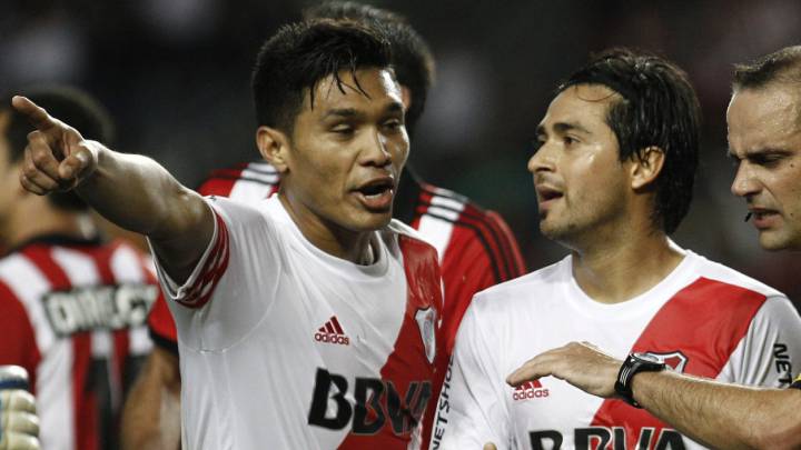 Teófilo y Pisculichi compartieron en el River Plate campeón de la Sudamericana 2014