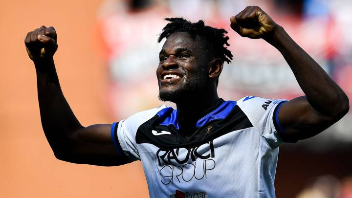Duván Zapata, delantero colombiano del Atalanta