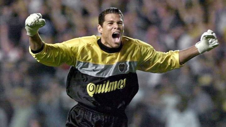 Óscar Córdoba, arquero colombiano en Boca Juniors