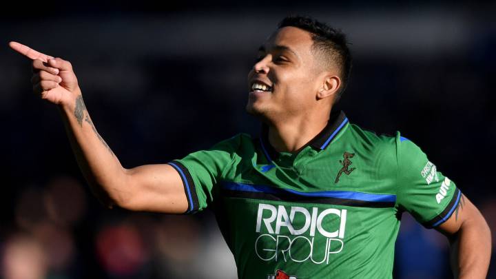 Luis Fernando Muriel, delantero de Atalanta