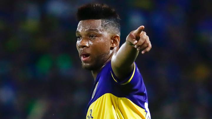Frank Fabra, lateral izquierdo de Boca Juniors