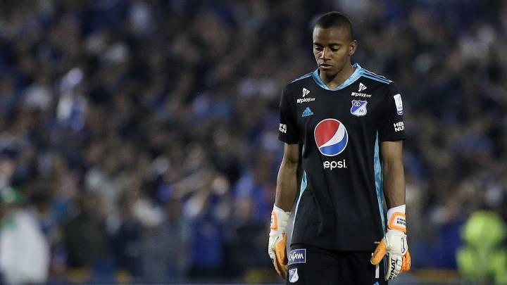 Wuilker Fariñez, arquero de Millonarios