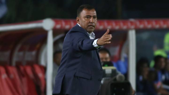 Harold Rivera, técnico de Independiente Santa Fe