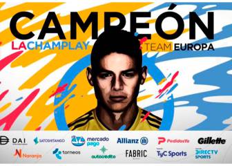 James golea al Madrid de Dybala 5-1 y es campeón