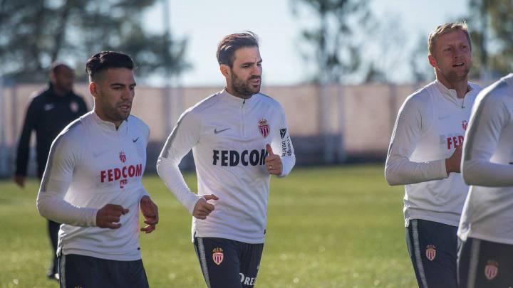 Fabregas considera a Falcao el mejor jugador con el que jugó en Mónaco.
