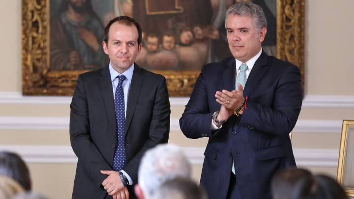 Iván Duque y Ernesto Lucena