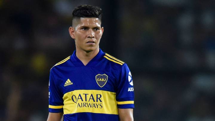 Jorman Campuzano, volante de Boca Juniors